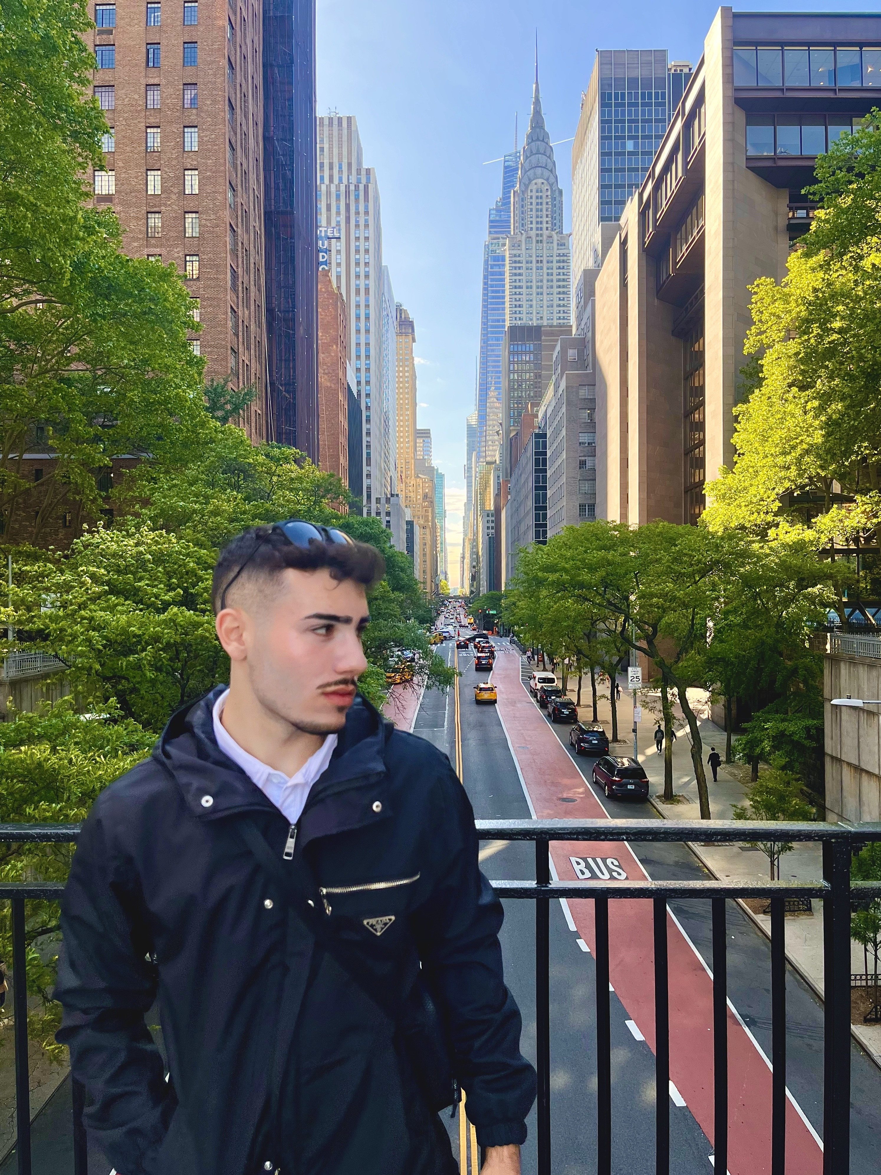Jacob Roams exploring New York City